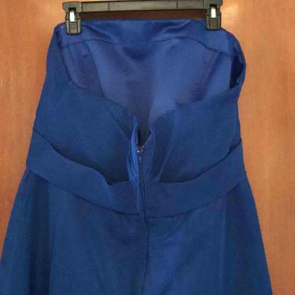 Saison Blanche blue gown size 22 - Picture 3 of 5